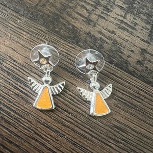 Dangly Angel earrings